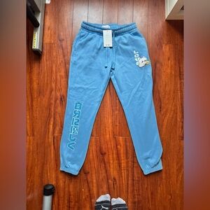 Girl’s Blue Cartoon Boyfriend Jogger